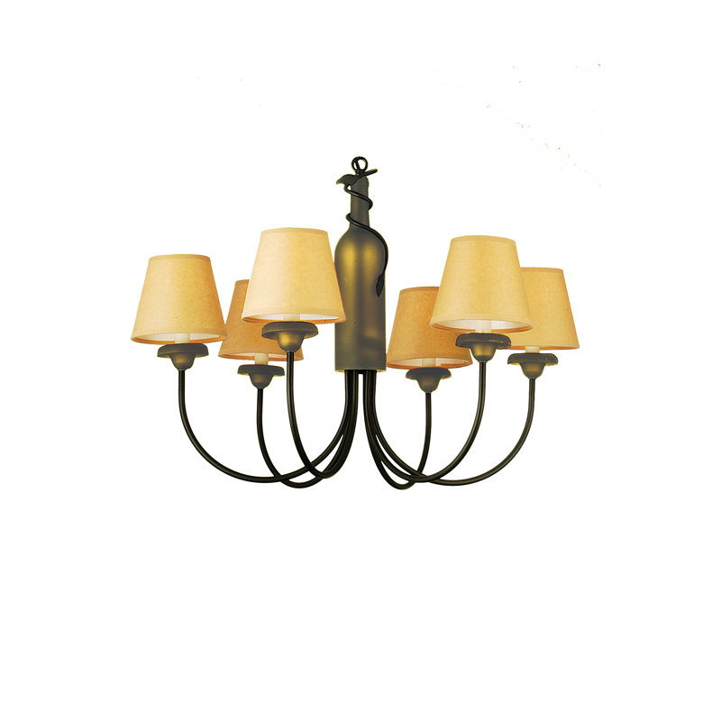 Tuscan Vineyard 6 - Light Chandelier