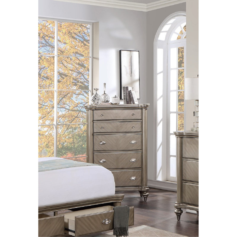 Mobilier de chambre à coucher de luxe 1 pièce