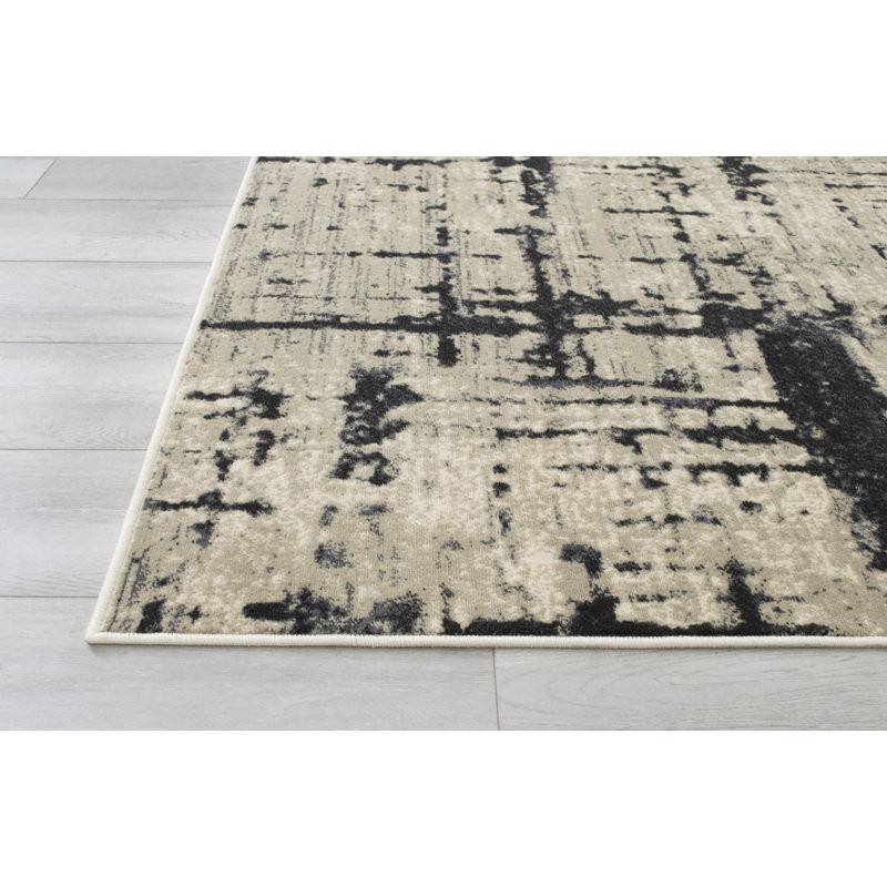 Tadley Abstract Indoor Rug, Rectangle 5' x 7'