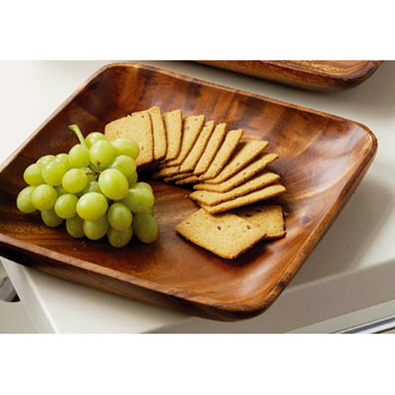 Alpen Home Flaherty Wood Divided Serving Dish