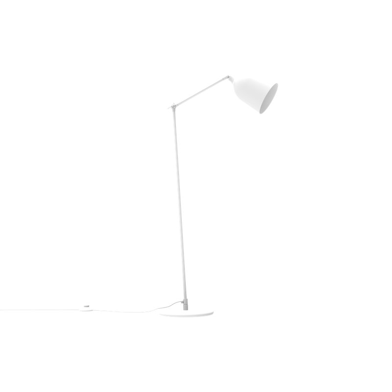 Mekano 162cm Task Floor Lamp, White