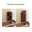 17.72 " W Walnut Solid Wood Jewelry Armoire
