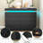 8 Drawer Dresser For Bedroom With Charging Station, LED Light-1982824903