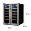 Klarstein Dual Zone 52cm Built-In 24 Bottle