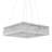 Beckley 8 - Light Chrome Square/Rectangle Pendant-1952309922