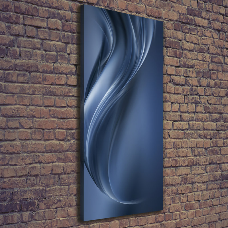 Abstract Wave - Wrapped Canvas Print