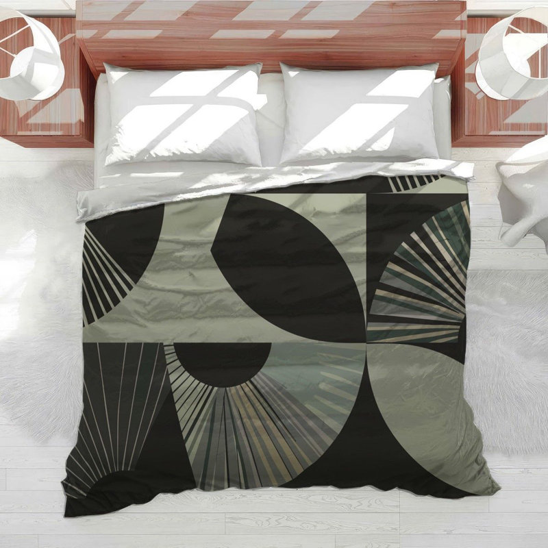 Blend Geometric Cotton Blend Comforter, Twin Comforter