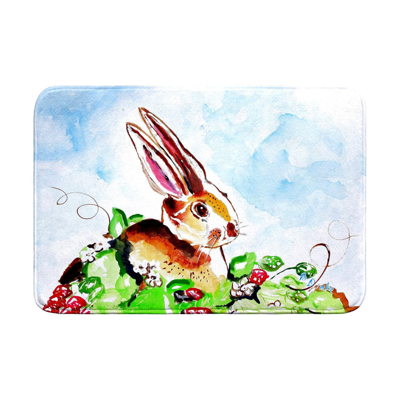 Jack Rabbit Right Bath Mat