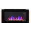 Jaycee Belfry Heating Black Electric Fireplace with 6820 BTU-191418446