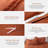 Solayne Boho Tufted Duvet Cover Set – Textured Geometric Pattern, Pumpkin Color, Corner Ties & Zipper Closure-111549005-111548996