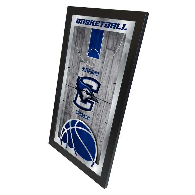 « basket mirror », impression encadrée NCAA, Creighton