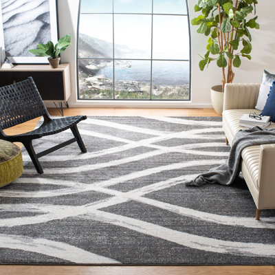 Tapis performance abstrait Shelva