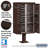 12 Door Front Load Cluster Box Unit with 4 Parcel Lockers-38570960