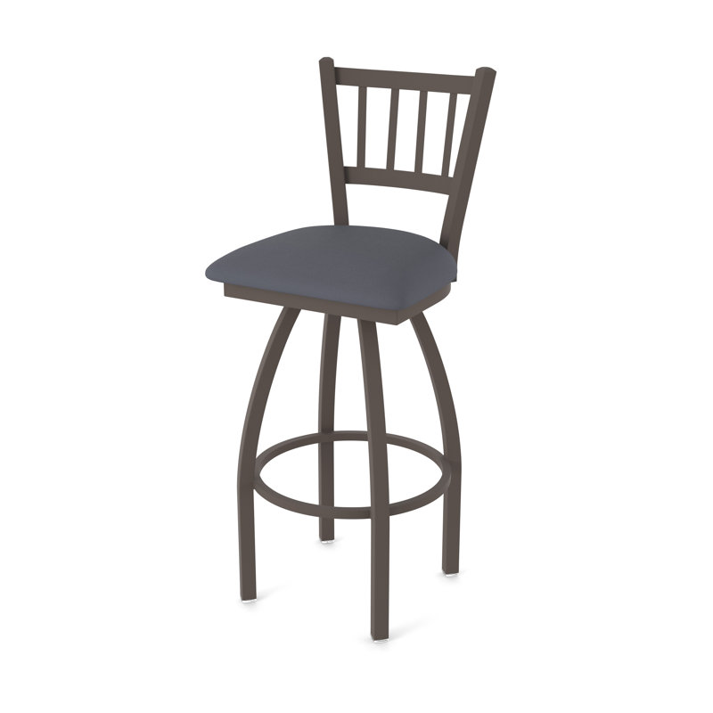 Tabouret pivotant 810 Contessa, Bronze, Vinyle - tempête Canter, Tabouret de bar (siège d'une hauteur de 30 po)