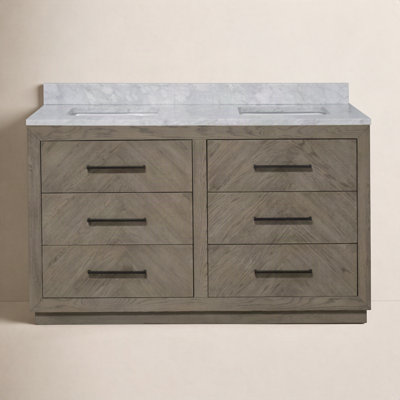 Rumalda 60'' Double Bathroom Vanity