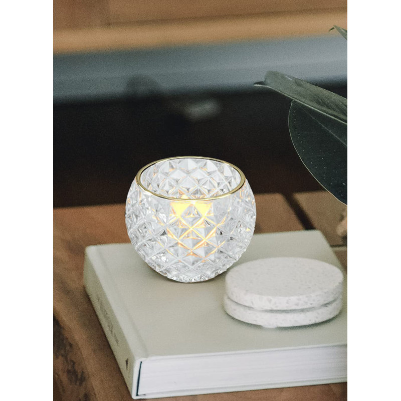 2.5'' H Glass Tabletop Votive Holder