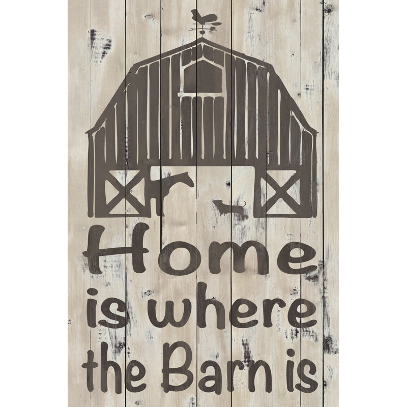 Home & Farm I by Alonzo Saunders - Wrapped Canvas Print, 30cm H x 20cm W x 3.8cm D