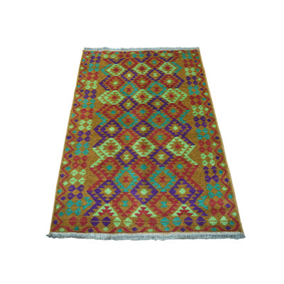 Fabens One-of-a-Kind 3'1" X 4'9" 2010s Area Rug in Brown