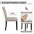 5-Piece Dining Set with Concrete-Effect Tabletop