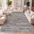 Bonnyrigg Loom Modern Strie' Black/Gray Rug-2010968231