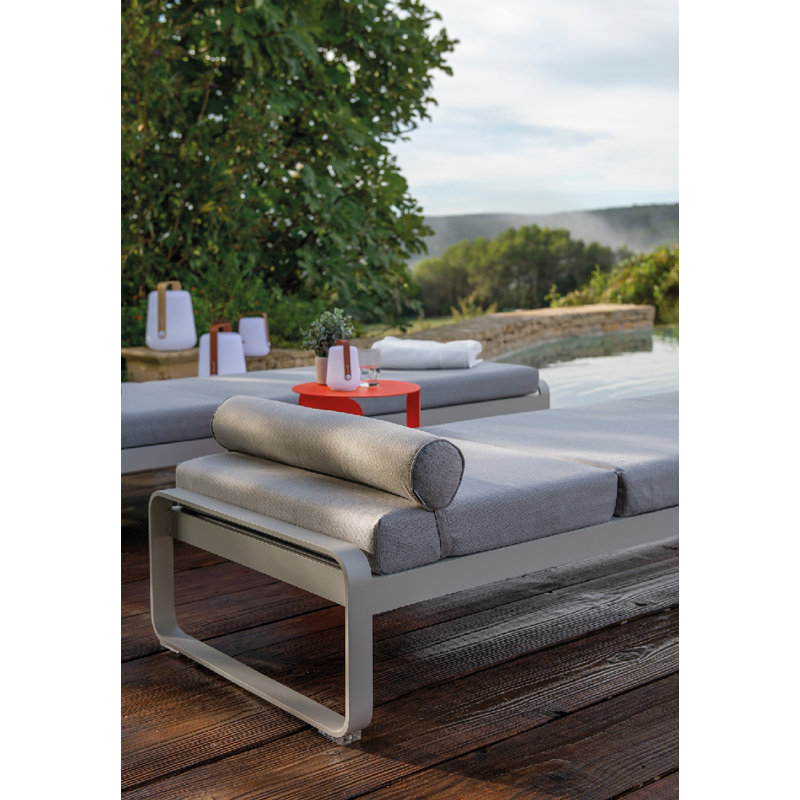 Bellevie Sunbrella Outdoor Dining Chair, Flannel Gray