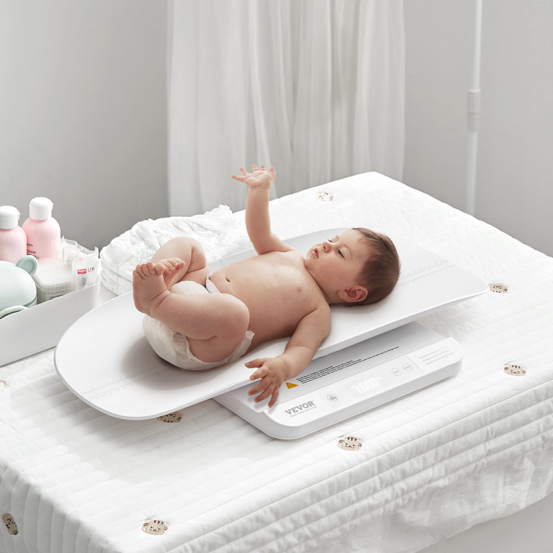 Pèse-bébé numérique intelligent Bluetooth pour bébé avec fonction de maintien