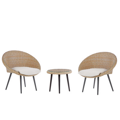 Laurie 2 Seater Rattan Conversation Set