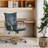 Dareece Leather Task Chair with Padded Arms-72061609