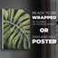 Nocturnal Monstera I - Impression sur toile seulement - NON-CADRE-1131047178