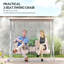 2 Person Porch Swing with Canopy