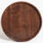 Arooj Round Solid Walnut Serving Tray-1773412414