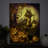 Haunted House 18x24 Fully Illuminated ColorChange LED Print