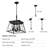4-Dimmable black and gold pendant light-1663946302