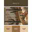 Tapis brun moelleux doux et moelleux au look rustique de style rustique himrod-398749864