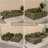 Comfortable Modular Sofas, Plush Chenille, Minimalist Sleeper For Home