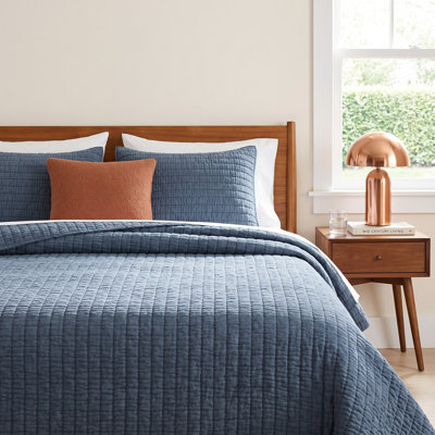Boyfriend Cotton Coverlet Set