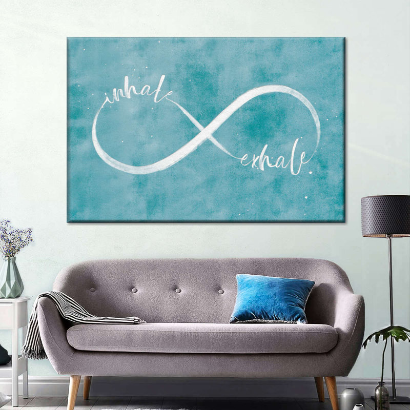" Inhale Exhale Infinity " by NirvanaDesigns, 8" H x 12" W x 1" D