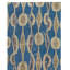 Miri Wool Ikat Area Rug in Blue/Beige-40705407