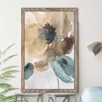 « aquarelle de dépilament ii », reproduction de peinture à l’aquarelle encadrée