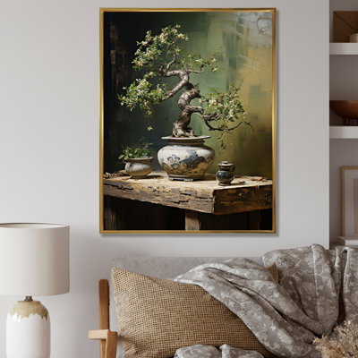 Ancient Bonsai Miniature II - Tree Bonsai Wall Art