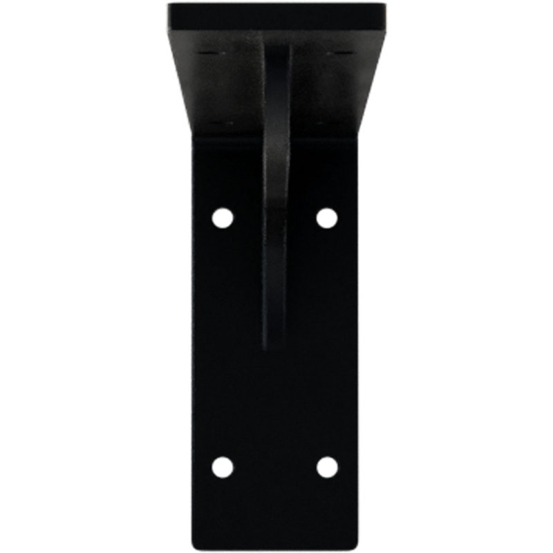 Embrey Steel Bracket, Powder Coated Black, 5.25" H x 2" W x 12" D