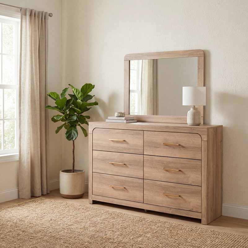 Dresser And Mirror
