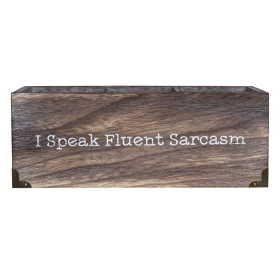 Porte-stylo à sarcasme Arion I speak fluent