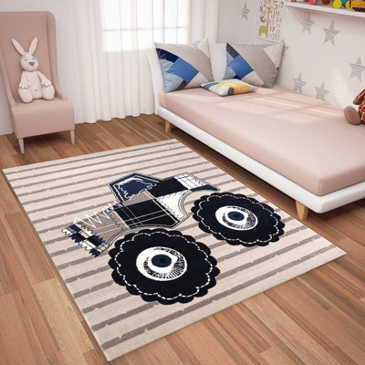 Claussen Flatweave Beige/Black Rug