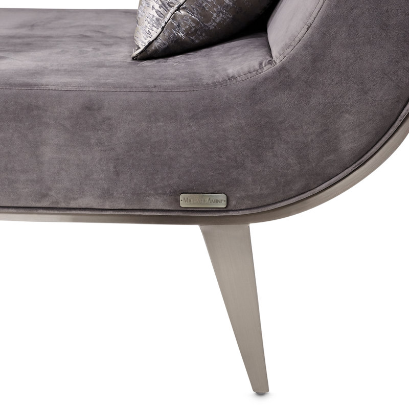 Roxbury Park Velvet Chaise Lounge