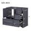Meuble-lavabo de salle de bain sans lavabo-105590062