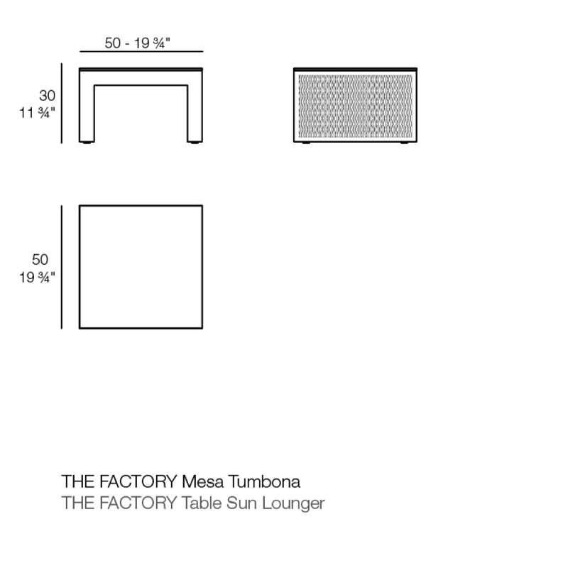 The Factory Side Table