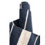 Bleu marine / blanc_Manteau en coton Chindi-648765553