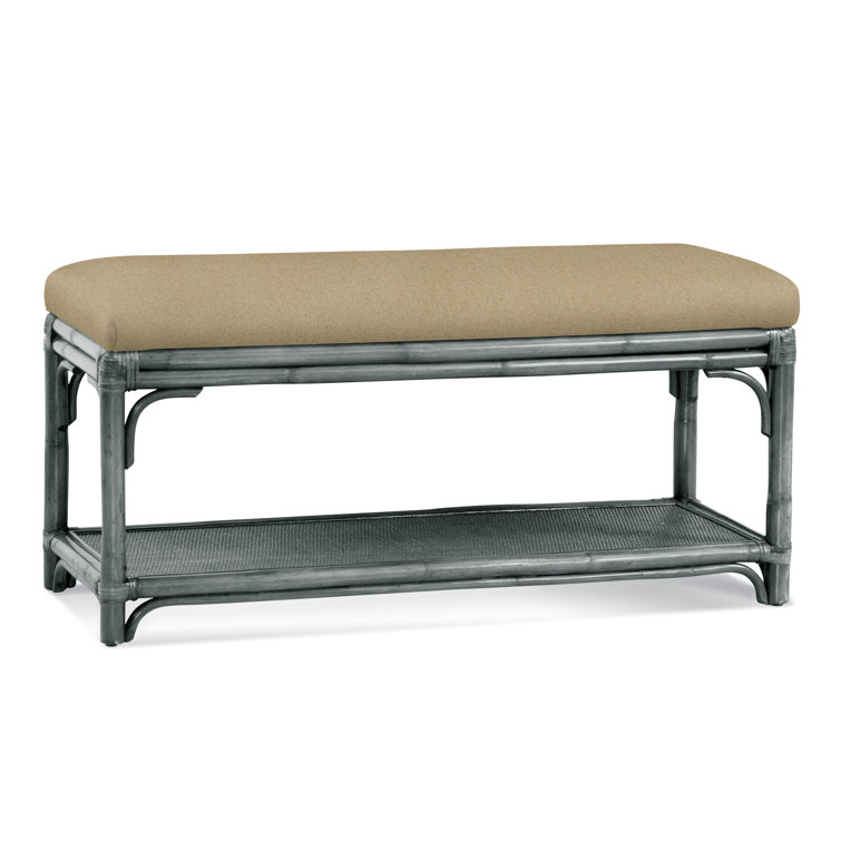 Banc de rangement en osier Summer Retreat