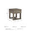 Table de bout Keithen